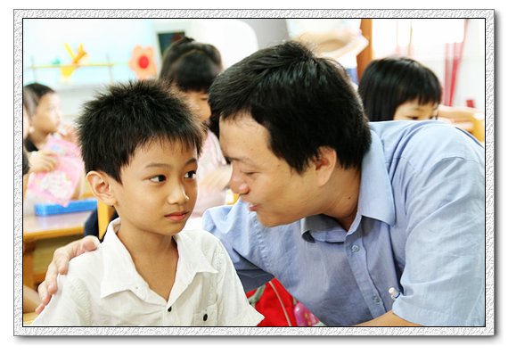 諄諄教誨的父親